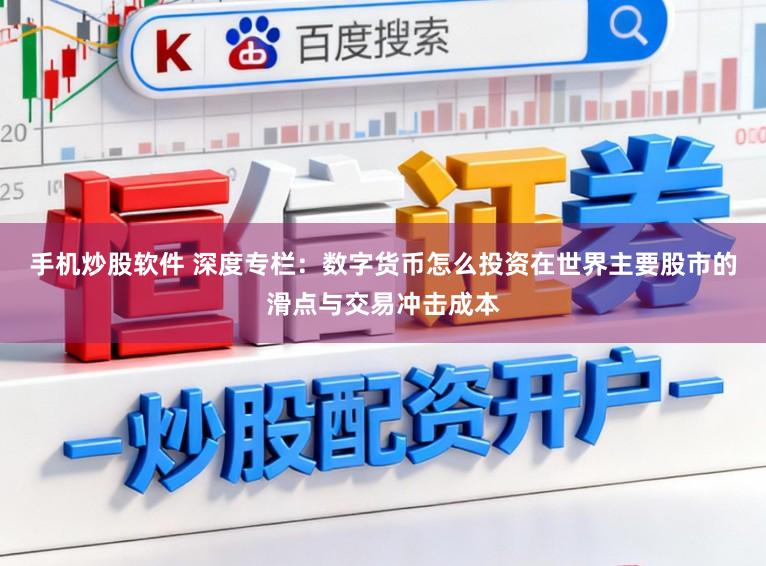 手机炒股软件 深度专栏:数字货币怎么投资在世界主要股市的滑点与交易冲击成本