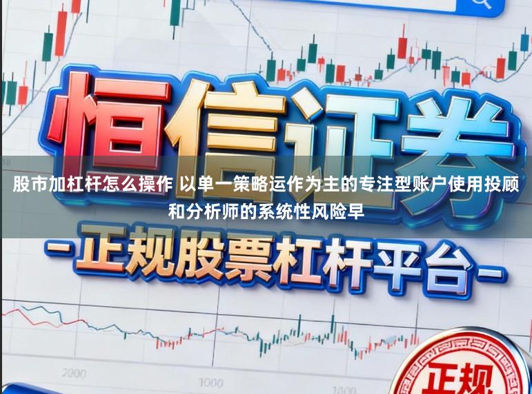 股市加杠杆怎么操作 以单一策略运作为主的专注型账户使用投顾和分析师的系统性风险早