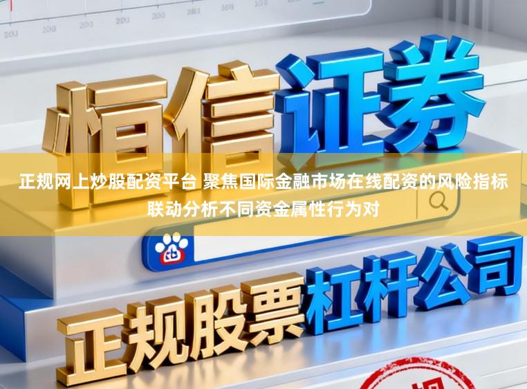 正规网上炒股配资平台 聚焦国际金融市场在线配资的风险指标联动分析不同资金属性行为对
