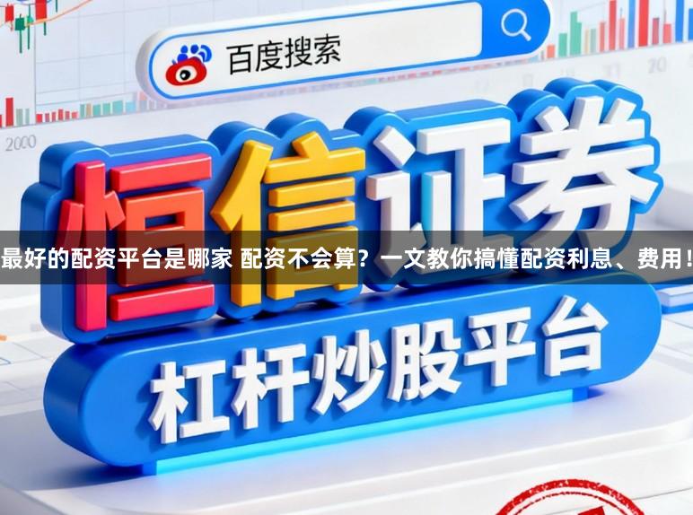 最好的配资平台是哪家 配资不会算?一文教你搞懂配资利息、费用!